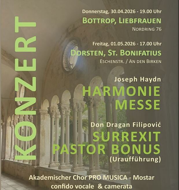 Joseph Haydn – Harmoniemesse | Don Dragan Filipovic – Surrexit Pastor Bonus (Uraufführung)