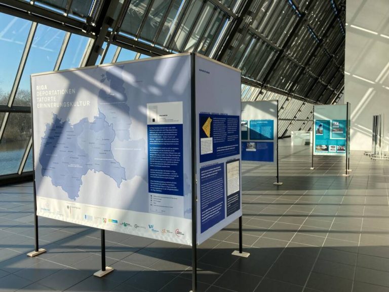 Ausstellung „Riga: Deportationen – Tatorte – Erinnerungskultur“