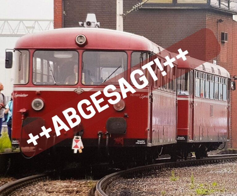 Fahrt mit dem Schienenbus ++ABGESAGT!++