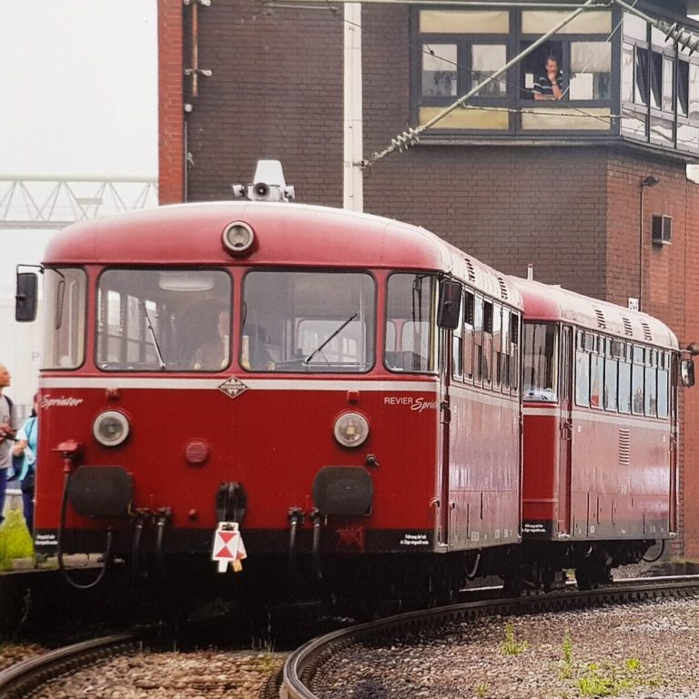 Fahrt mit dem Schienenbus