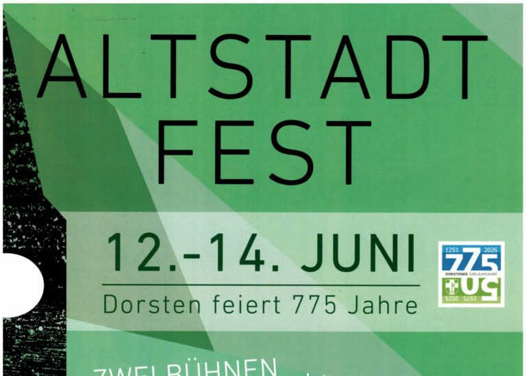 Altstadtfest | Dorsten feiert 775 Jahre