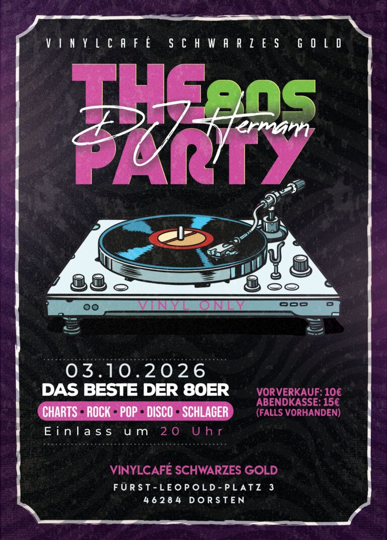 80er Party mit DJ Hermann