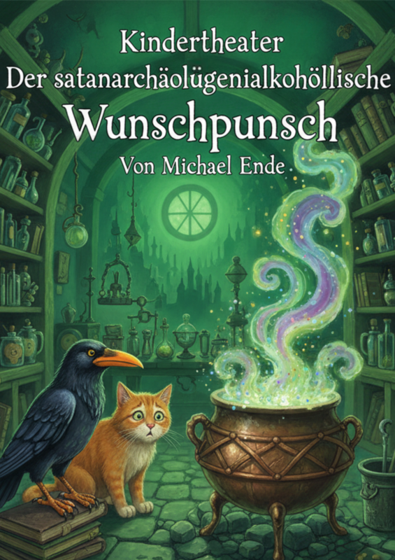Der satanarchäolügenialkohöllische Wunschpunsch (Kindertheater ab 6 Jahren)
